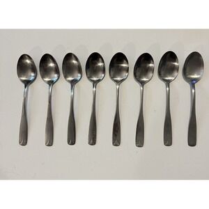8 Oneida Northland VILLAGE COMMON Stainless Spoons Silverware‎ Flatware Colonial